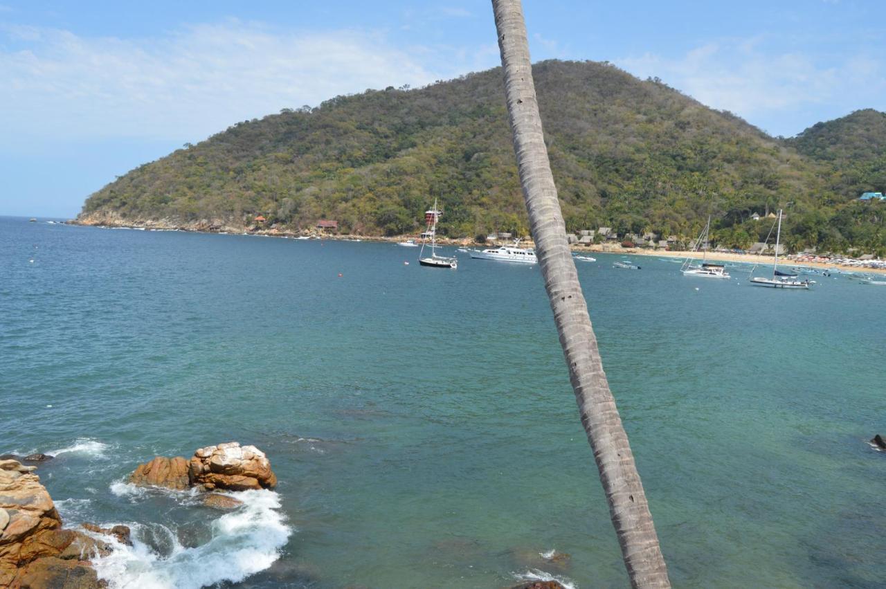 Villa casa Papaya Frente al mar Yelapa Exterior foto