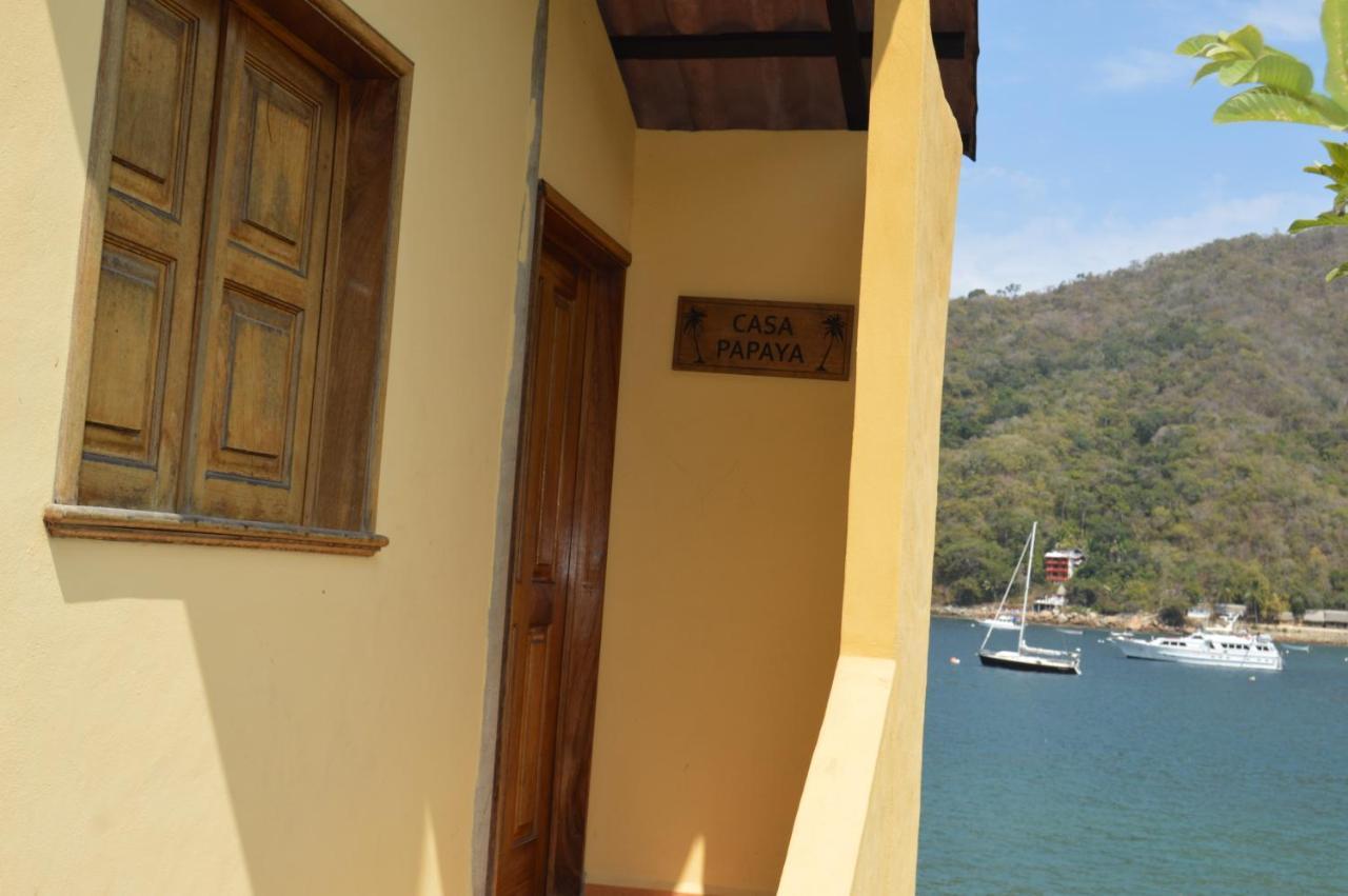 Villa casa Papaya Frente al mar Yelapa Exterior foto